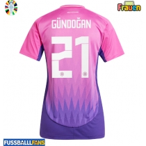 Deutschland Ilkay Gundogan #21 Auswärtstrikot Frauen EM 2024 Kurzarm